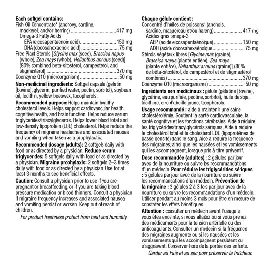 webber naturals Omega-3 和輔酶 Q10 400 粒