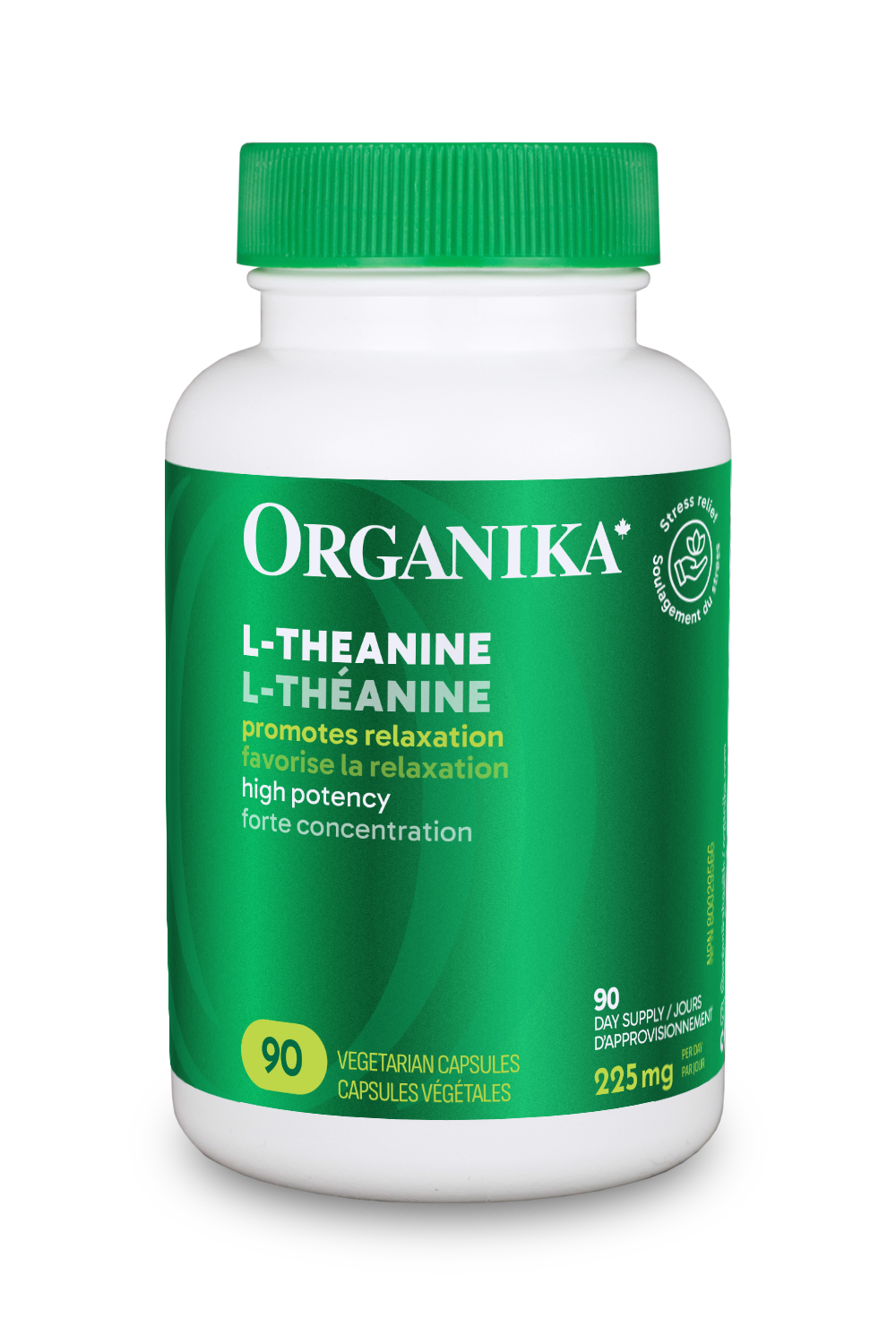 Organika L-茶氨酸膠囊 225mg ｜90粒