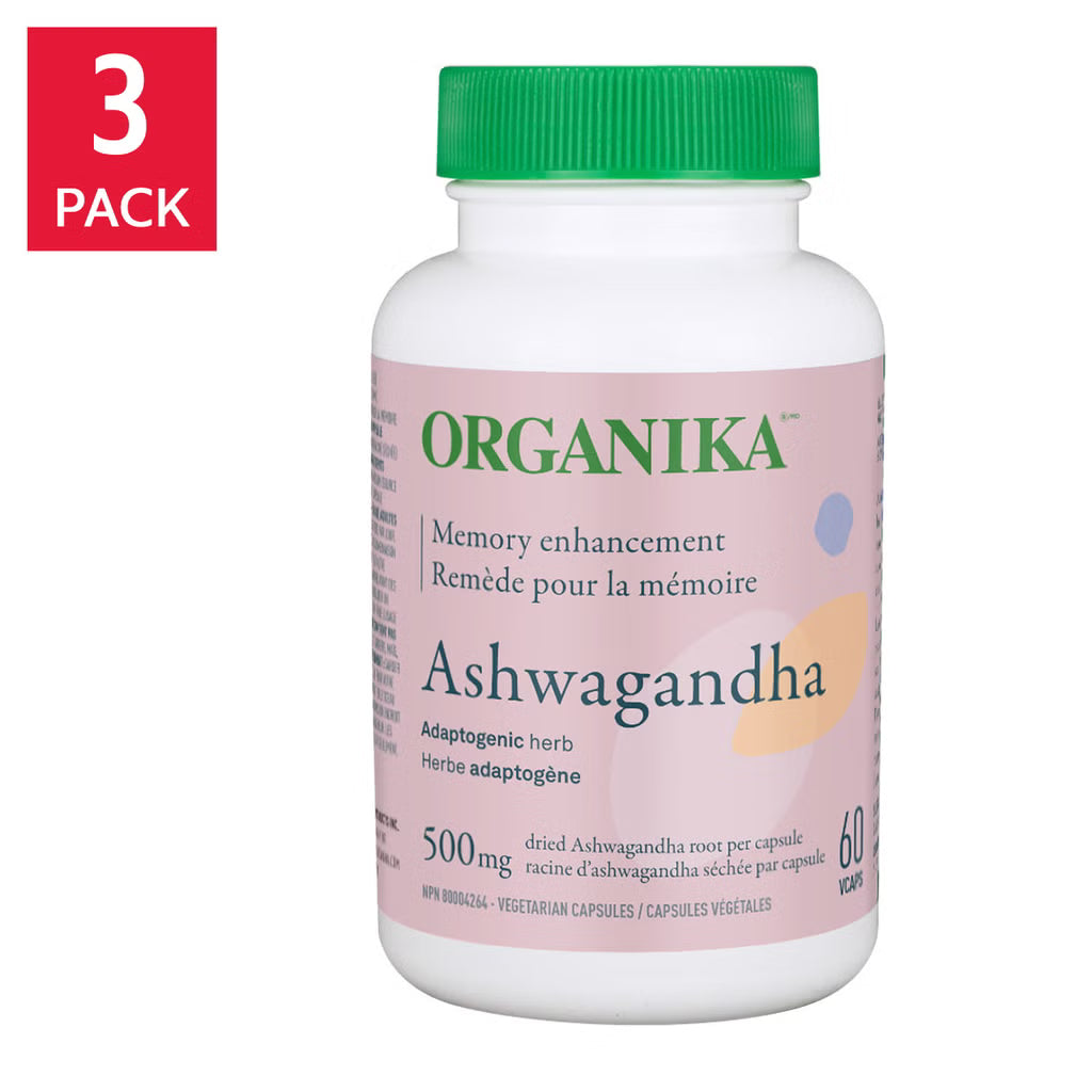Organika 南非醉茄助眠膠囊 500 毫克｜180 粒素膠囊
