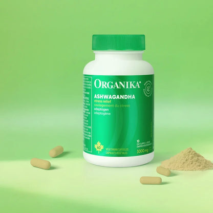 Organika 南非醉茄助眠膠囊 500 毫克｜60 粒素膠囊
