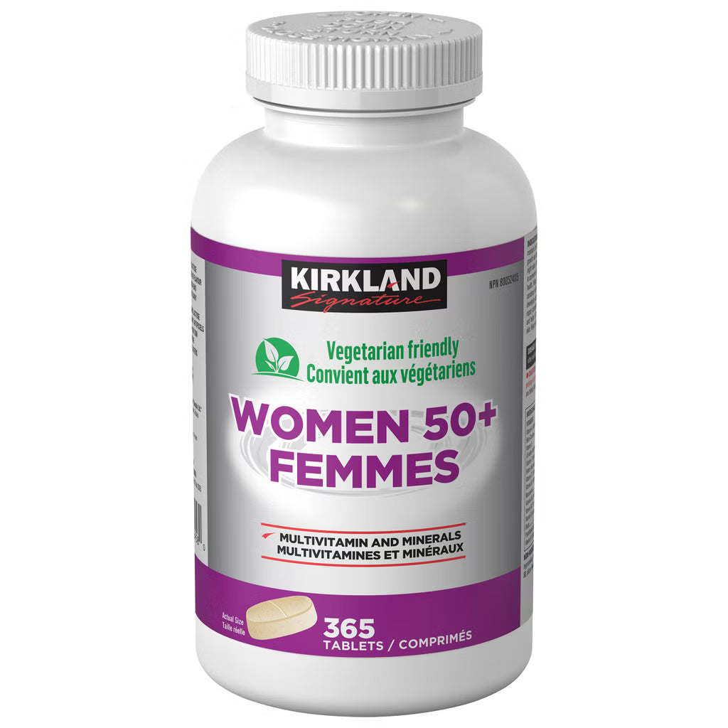 Kirkland Signature 女士50+ 綜合維生素｜365粒