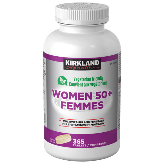 Kirkland Signature 女士50+ 綜合維生素｜365粒