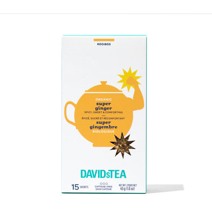 暖身薑活力茶丨 Super Ginger Tea 丨15 Sachets