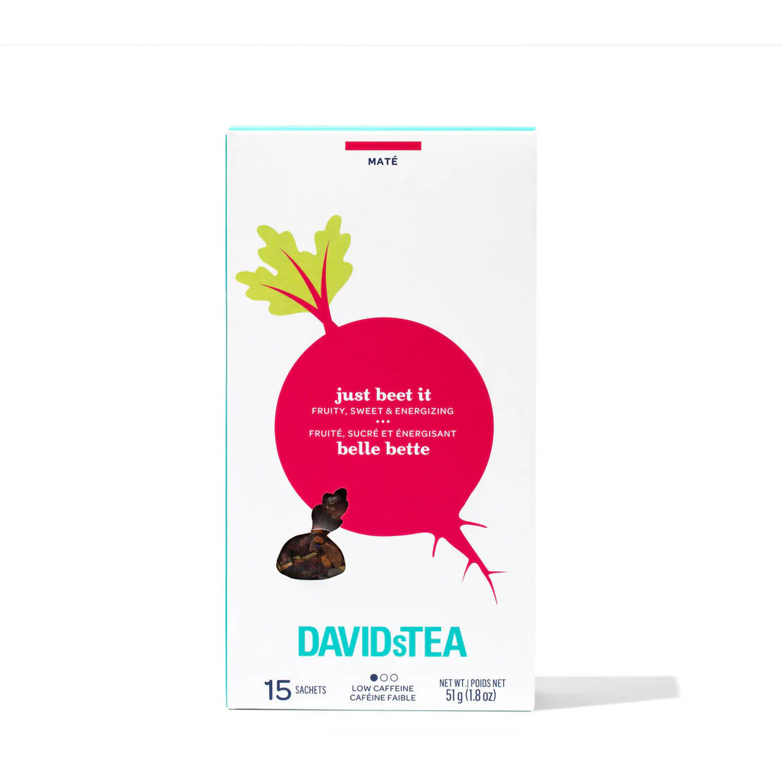 紅菜頭活力養生茶丨 Just Beet It Tea 丨15 Sachets