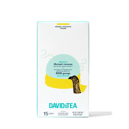 潤喉舒緩草本茶丨 Throat Rescue Tea丨15 Sachets
