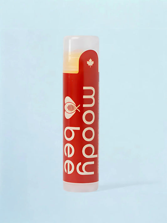Moody Bee 櫻桃天然蜂蠟潤唇膏 4.25 克