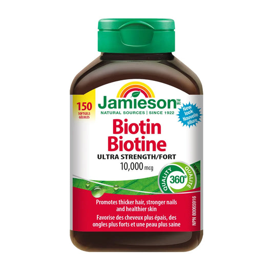 Jamieson 生物素 10,000mcg 150 粒