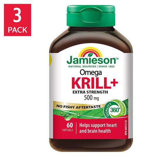 Jamieson Omega Krill Plus 3 x 60 粒