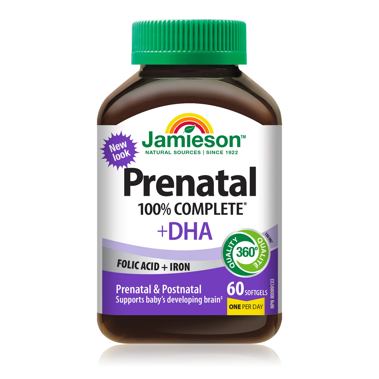 Jamieson 孕婦複合維生素（含 DHA），3 x 60 粒 ($2.05/粒）