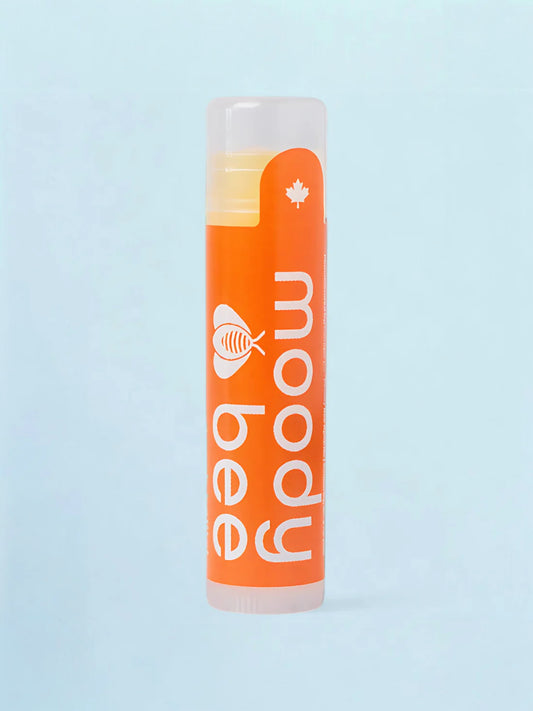 Moody Bee  清新橙香天然蜂蠟潤唇膏 4.25克