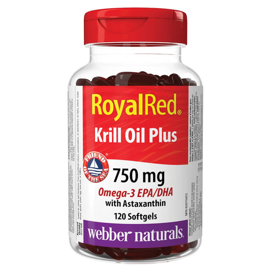 webber naturals 750mg 皇家紅磷蝦油（含蝦紅素）120粒