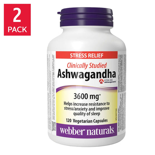 webber naturals 南非醉茄 3600mg 240 粒