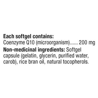 webber naturals CoQ10 200mg - 2 x 60 粒