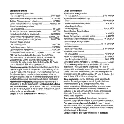 webber naturals 全效消化酶，2 x 150粒（共300粒）