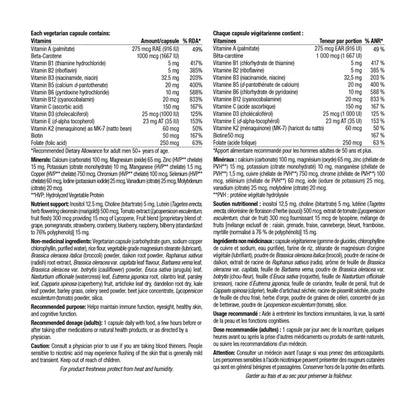 webber naturals男士50+最全面複合維生素 180粒