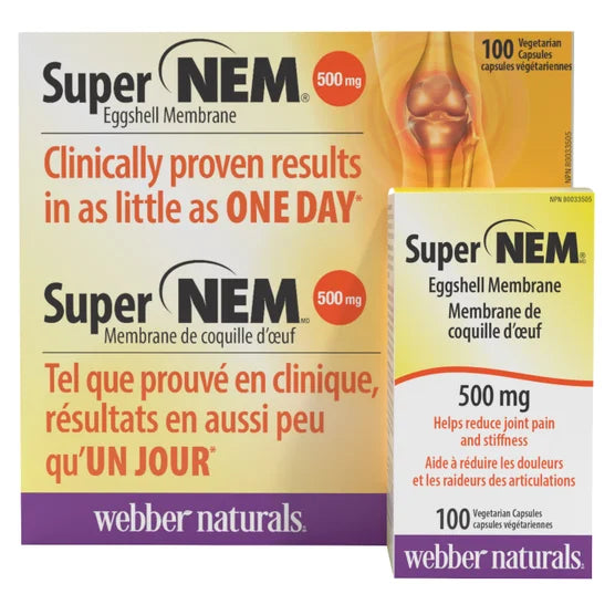 webber naturals NEM 天然蛋殼膜 500mg 100 粒