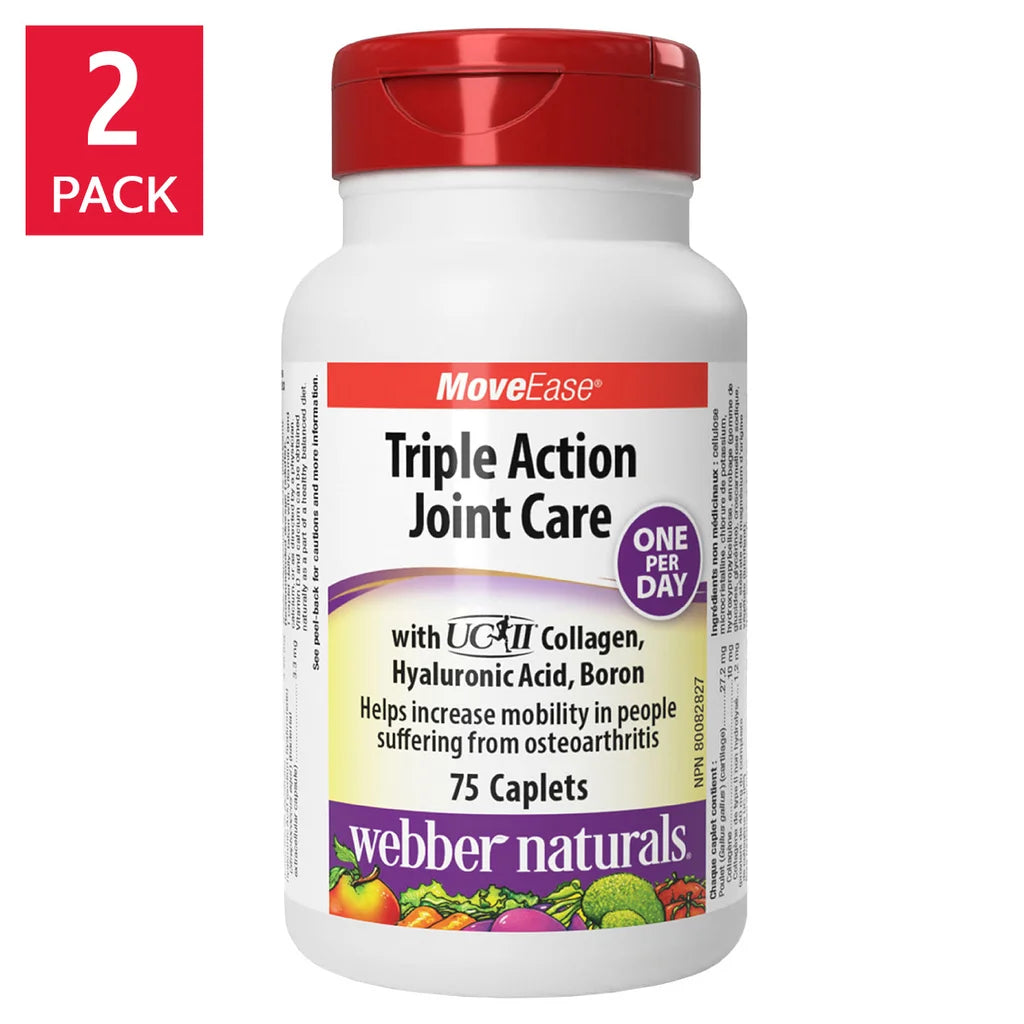 Webber Naturals Triple Action Joint Care 三效關節配方 75粒