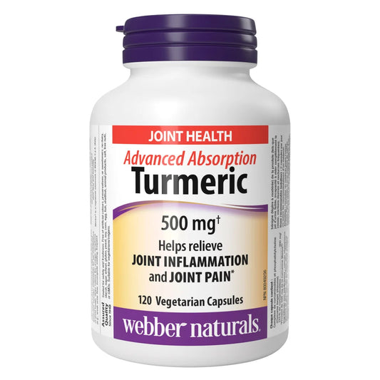 webber naturals 高效吸收薑黃素 500mg 120 粒