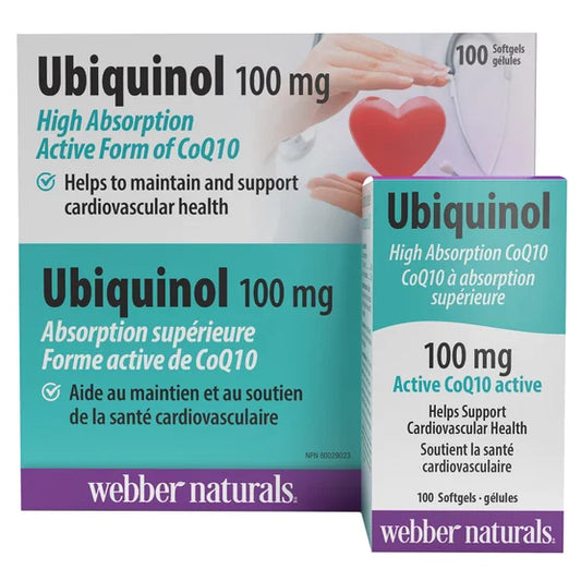 webber naturals 輔酶Q10（泛醇）100mg  200粒