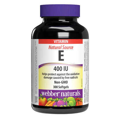 webber Naturals 維生素 E 400IU 300粒