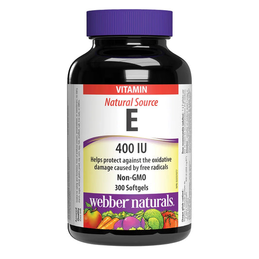 webber Naturals 維生素 E 400IU 300粒