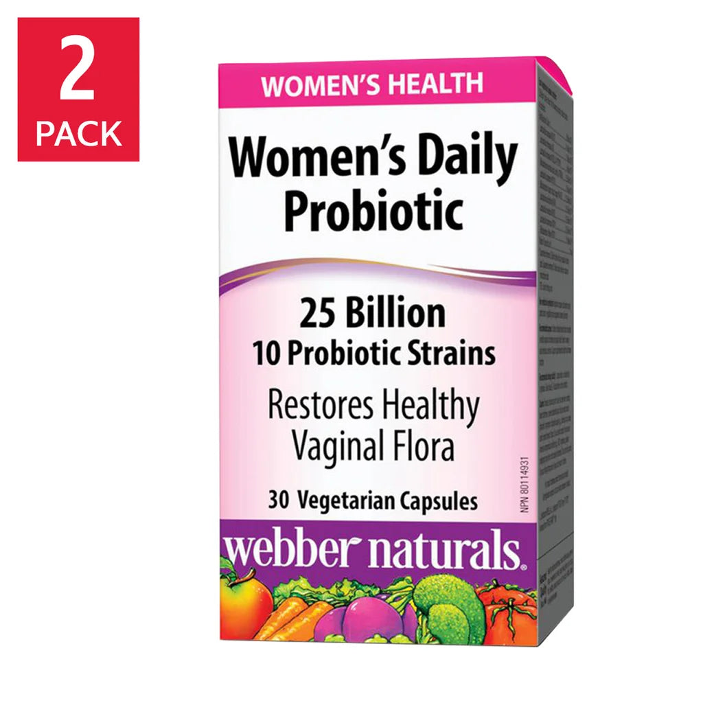 webber naturals 女性每日益生菌 250億 CFU  60粒